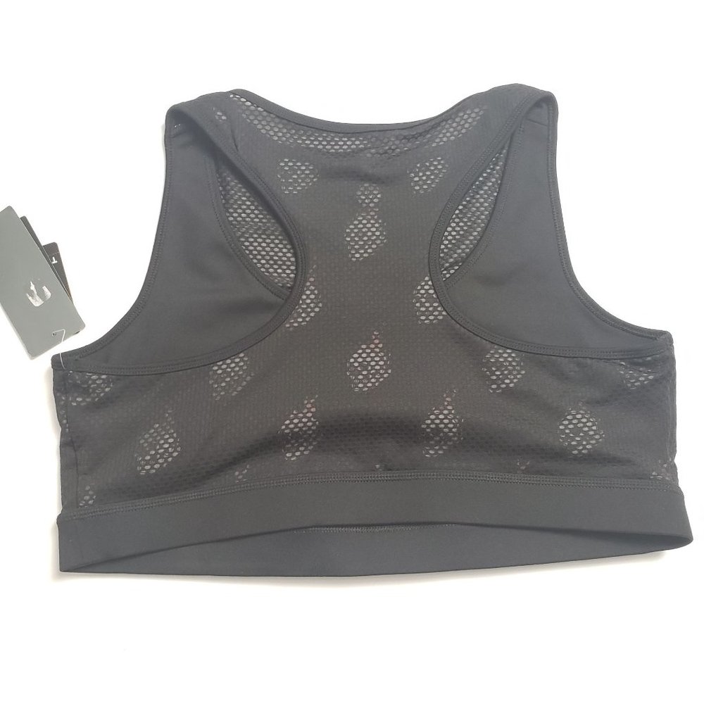 Torrid Black Skull Flames Sports Bra Size XXL Mesh - Picture 7 of 14